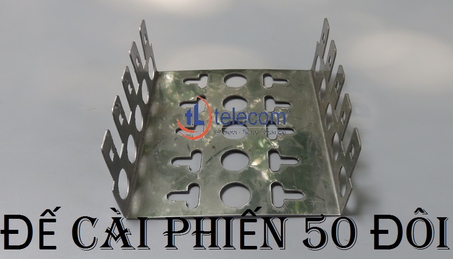 TLTELECOM Đế cài phiến inox 50x2